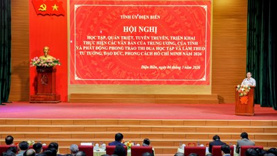Điện Biên đẩy mạnh học tập và làm theo tư tưởng, đạo đức, phong cách Hồ Chí Minh
