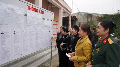 Đồng bào vùng cao Chợ Rã sẵn sàng cho ngày bầu cử