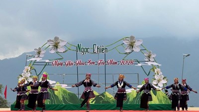 Về miền cổ tích Ngọc Chiến vui hội hoa sơn tra cùng đồng bào các dân tộc 