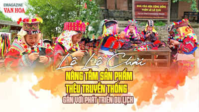  (Emagazine) Lô Lô Chải nâng tầm sản phẩm thêu truyền thống gắn với phát triển du lịch 