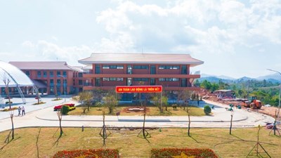  Điện Biên đẩy nhanh tiến độ xây dựng các trường nội trú liên cấp vùng biên giới 