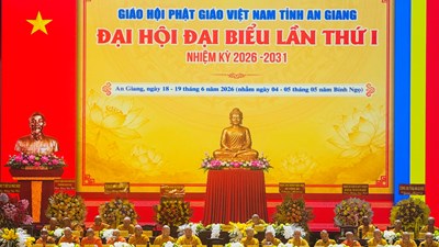 Đại hội đại biểu Phật giáo tỉnh An Giang lần thứ I, nhiệm kỳ 2026-2031