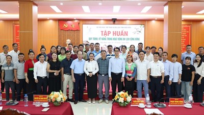 Điện Biên nâng cao kỹ năng phát triển du lịch cộng đồng từ bản sắc văn hóa