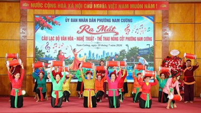  Nam Cường đẩy mạnh phong trào văn hóa, văn nghệ, thể thao gắn với du lịch