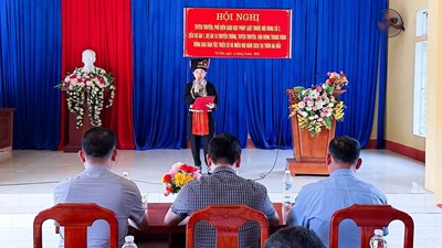 Đưa pháp luật đến gần người dân vùng cao Nà Hẩu