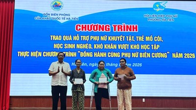 Hà Tiên chung tay chăm lo phụ nữ, trẻ em khó khăn nơi biên giới