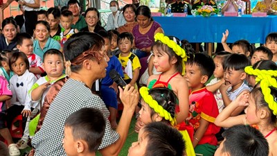 Về Ô Lâm mùa trăng rằm, thắp sáng ước mơ tuổi thơ nơi phum sóc