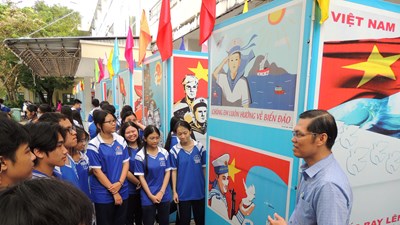 Lan tỏa tình yêu biển, đảo đến gần 2.000 học sinh ở An Giang