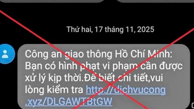  Chiêu lừa yêu cầu truy cập vào đường link “lạ” để nộp “phạt nguội”