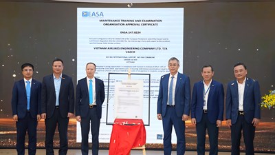 Việt Nam có cơ sở đào tạo bảo dưỡng máy bay theo chuẩn châu Âu
