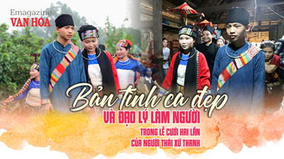 (Emagazine) Bản tình ca đẹp và đạo lý làm người trong lễ cưới hai lần của người Thái xứ Thanh