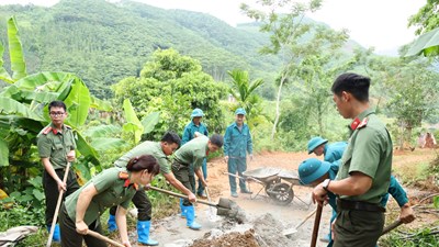 Phú Thọ: Khởi công mô hình “Con đường dân vận” 