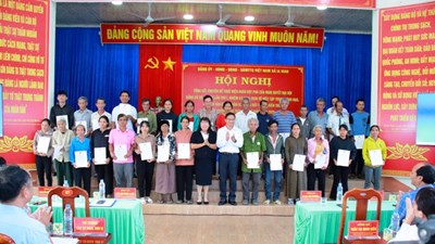 Gia Lai: 197 hộ dân hiến đất mở rộng 22 tuyến đường nông thôn