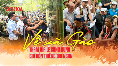  (Emagazine) Về xã Gào tham gia lễ cúng rừng - giữ hồn thiêng đại ngàn