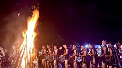 Lan tỏa bản sắc văn hóa Jrai tại “Đêm hành trình của chiêng cổ - Mrông Yố”