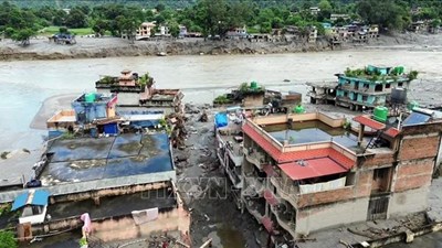 Nepal thiệt hại nặng nề sau lũ quét