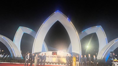 Khánh thành công trình Công viên trung tâm xã Gia Lâm