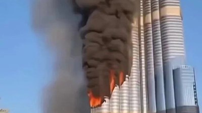 Video 'Tòa nhà cao nhất thế giới bốc cháy dữ dội vì trúng 1.800 tên lửa Iran' gây xôn xao: Sự thật đã rõ