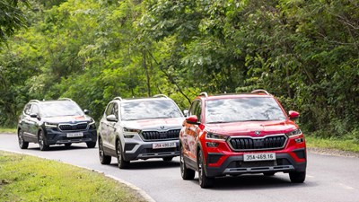 “Đặt lốp” đến 4 điểm cực Việt Nam bằng Skoda Kushaq, người lái nhận xét: Đi đường đá sỏi, lộ rõ chất xe