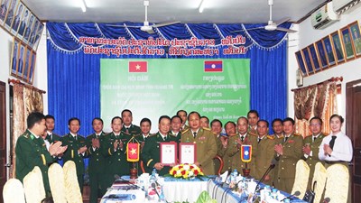 Quảng Trị - Khăm Muồn (Lào): Phối hợp giữ vững an ninh biên giới