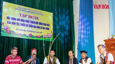 Giữ bản sắc để làm nên nét riêng Ba Lòng
