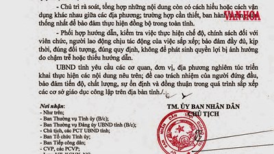 Vì sao Quảng Trị phải rà soát lại việc bố trí cán bộ quản lý trường học?