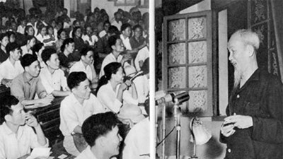 Bác Hồ nói chuyện về công tác xây dựng Đảng tại Sơn Tây