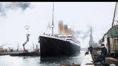 Titanic rời cảng Southampton: Khởi đầu chuyến hải trình định mệnh