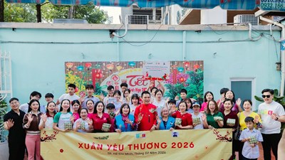 Herbalife Việt Nam mang “Xuân yêu thương” đến trẻ em và người cao tuổi có hoàn cảnh khó khăn 