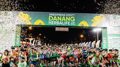 Herbalife lan tỏa lối sống năng động tại Marathon Quốc tế Đà Nẵng 2026