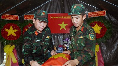 TP.HCM quy tập được thêm 13 bộ hài cốt liệt sĩ 