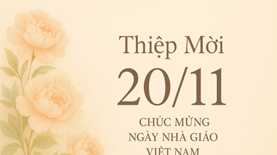 Cách tạo thiệp chúc mừng 20.11 bằng AI