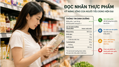 Đọc nhãn thực phẩm: Kỹ năng sống mới của người tiêu dùng hiện đại