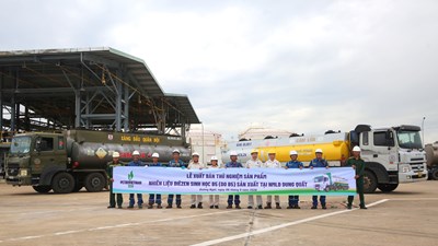 BSR xuất bán lô Diesel sinh học B5 đầu tiên, mở rộng thị trường nhiên liệu xanh