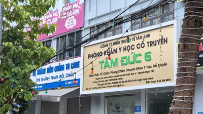 Phạt 152 triệu đồng, đình chỉ 12 tháng một phòng khám y học cổ truyền ở Nghệ An