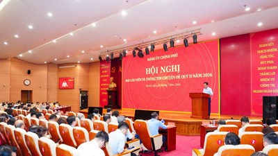 Đảng ủy Chính phủ: Nâng cao chất lượng công tác chính trị, tư tưởng