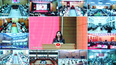 Đảng ủy Chính phủ tập huấn triển khai thủ tục hành chính của Đảng trên môi trường điện tử