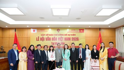 Công bố Lễ hội Văn hóa Việt Nam 2026 tại Nhật Bản