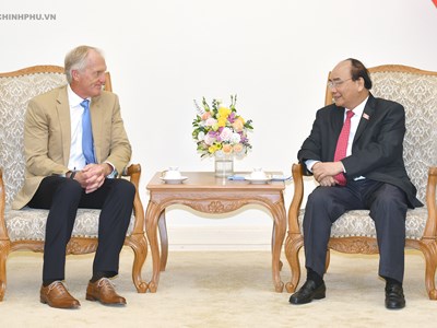 Thủ tướng đánh giá cao các đề xuất của ông Greg Norman, Đại sứ du lịch VN