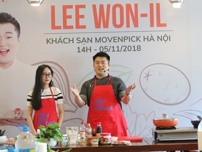 Giới thiệu tinh hoa ẩm thực Hàn Quốc tại Việt Nam