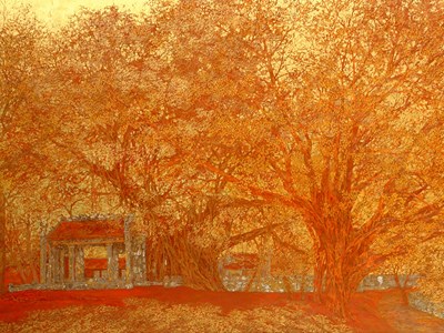 Lãng du vào “Miền cổ tích” của họa sĩ Nguyễn Quốc Huy