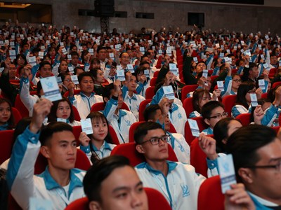 Gần 700 đại biểu tham dự Đại hội Hội sinh viên Việt Nam