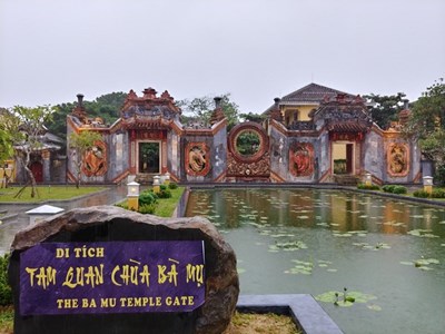 Di tích Cổng Cẩm Hải nhị cung – Tam quan chùa Bà Mụ (TP Hội An): Theo tên khởi thủy hay cách gọi dân gian?