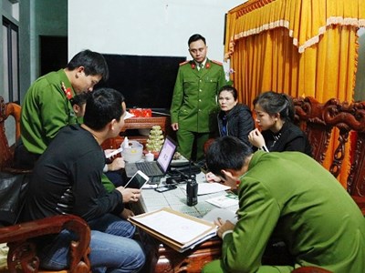 Xoá đường dây lô đề “khủng” trên địa bàn thành phố Hà Tĩnh
