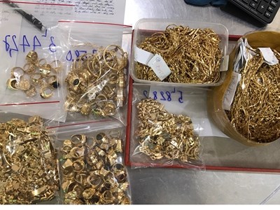 Công an Quảng Nam tìm chủ sở hữu hơn 230 lượng vàng không rõ nguồn gốc