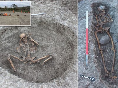 Phát hiện hàng loạt hài cốt cổ đại 3.000 năm bí ẩn tại Anh