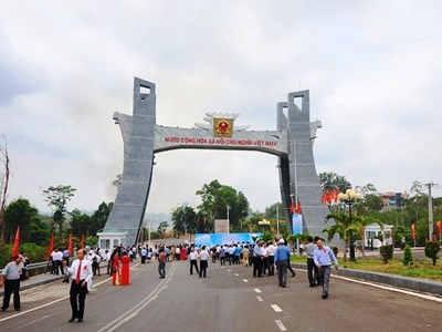 Gia Lai: Khánh thành Quốc Môn – cửa khẩu Quốc tế Lệ Thanh