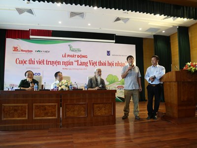 Phát động cuộc thi viết truyện ngắn "Làng Việt thời hội nhập"