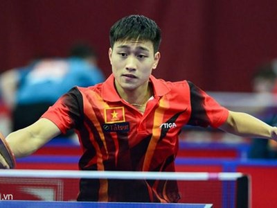 Nhiều tay vợt mạnh dự Giải vô địch Bóng bàn toàn quốc báo Nhân dân