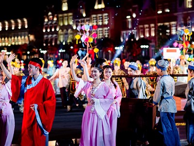 Liên hoan Thiếu nhi Quốc tế 2019:  Cuộc chơi đầy cảm xúc của công nghệ và ánh sáng tại Vinpearl Nam Hội An